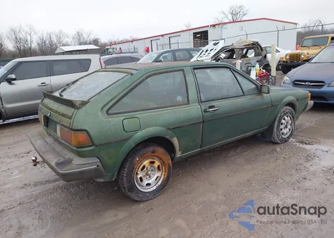 1982 Volkswagen Scirocco Deluxe z USA, uszkodzony, nr VIN WVWCA0532CK017498